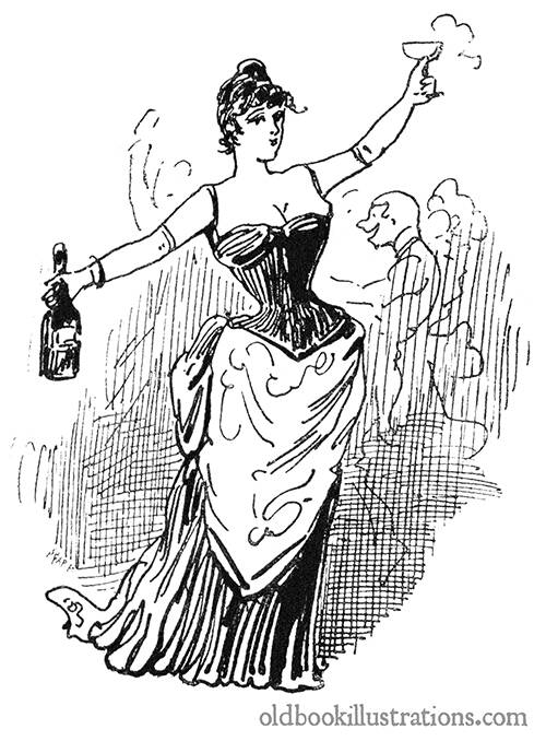 dating guide if she greets you at door champagne and glass raised started without you you know youre late