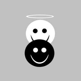 angel-devil clip art