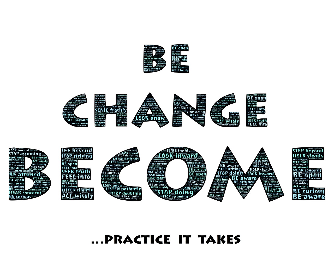 be change become practice